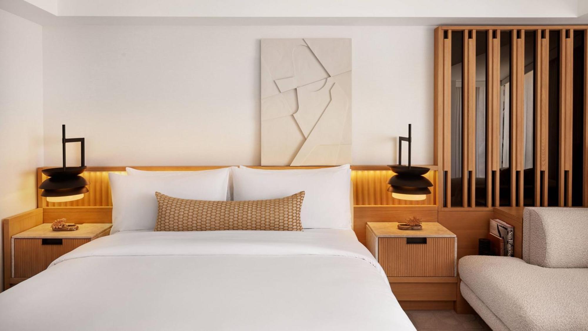 Luxuriöse Suite mit 1 Schlafzimmer mit Queensize-Bett